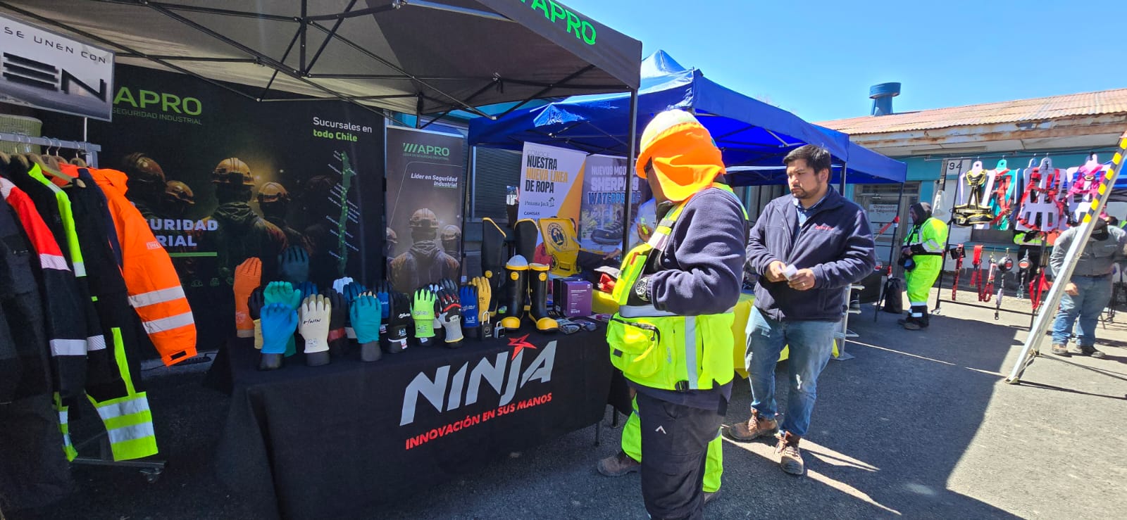 Apro presente en la feria de la Minera El Teniente de Codelco