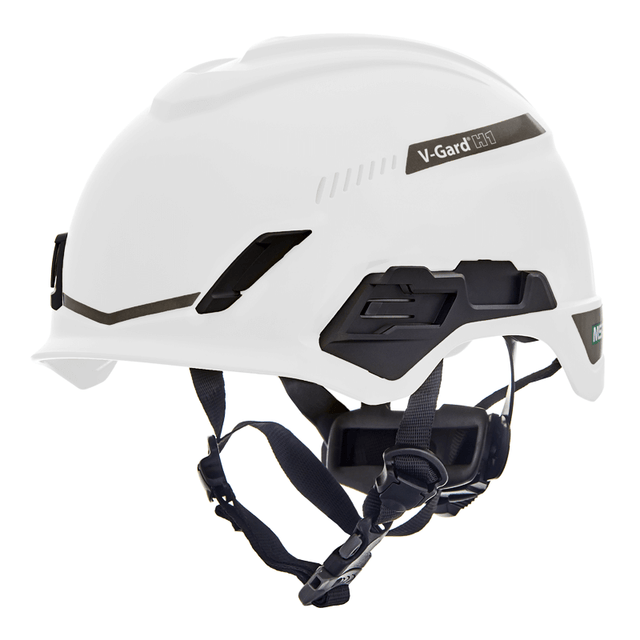 Casco de Seguridad MSA V-Gard H1 Ventilado Blanco