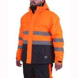 Parka Hardwork Reflectiva Hw Siberia Naranja Fluor