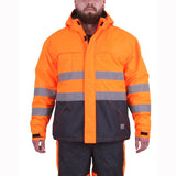 Parka Hardwork Reflectiva Hw Siberia Naranja Fluor