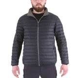 Parka Harwork Pluma Hw Goose Reversible Negro/Verde Oliva