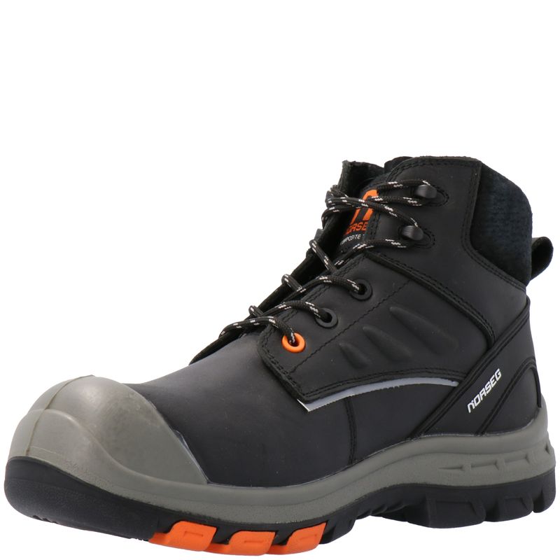 Botin de seguridad Norseg Ns 585 Black