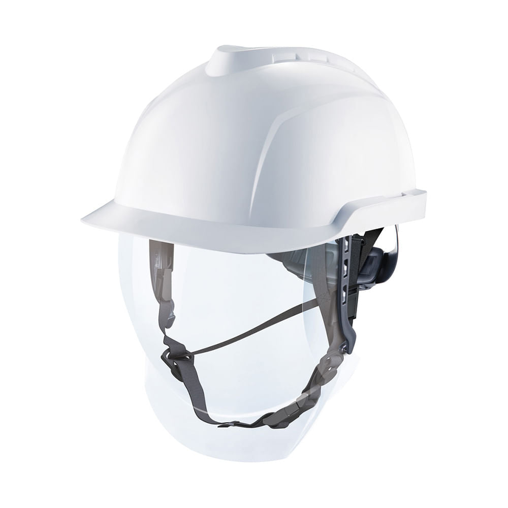 Casco de seguridad MSA V-Gard 950 c/ pantalla facial