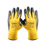 Guante de seguridad Steelpro Multiflex Latex Original (amarillo-negro)