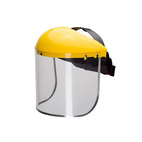 Casquete portavisor de seguridad Greenway con Arnes