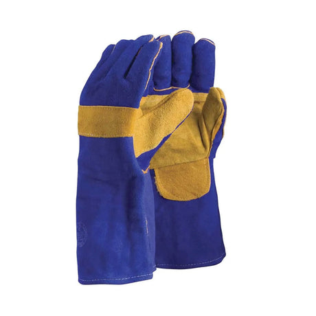 Guante de seguridad Apro Soldador Hilo Kevlar Azul