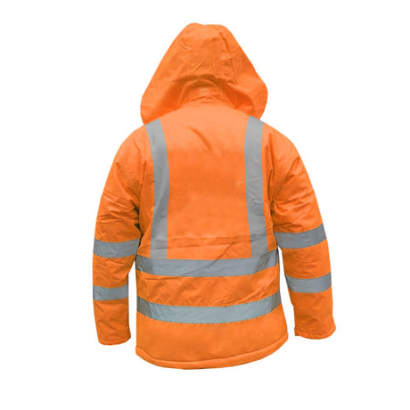 Parka Black Wolf Vial Highway Naranja