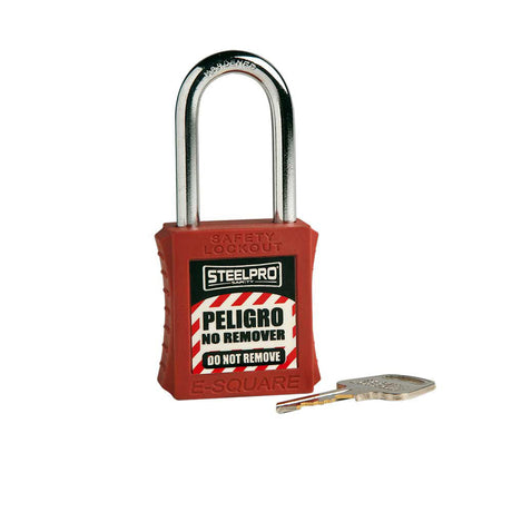 Candado Lock Out Steelpro X10 Rojo