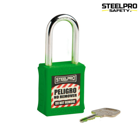 Candado Lock Out Steelpro X10 Verde