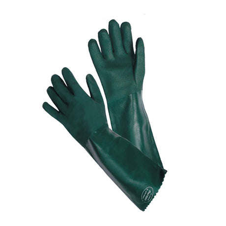 Guante de seguridad Steelpro Pvc Verde Rugson 18 645Gj-10