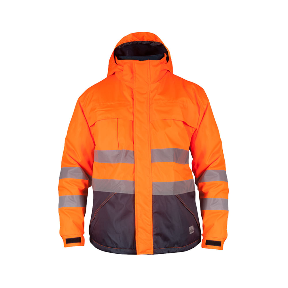 Parka Hardwork Reflectiva Hw Siberia Naranja Fluor