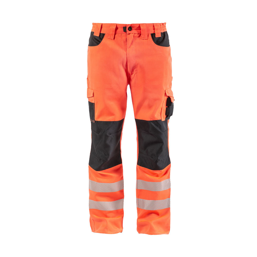 Pantalon Harwork Cargo Hw Dakota Rojo Fluor