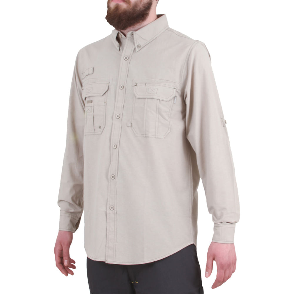 Camisa Hardwork Hw Duck Dry Beige – Apro Seguridad Industrial