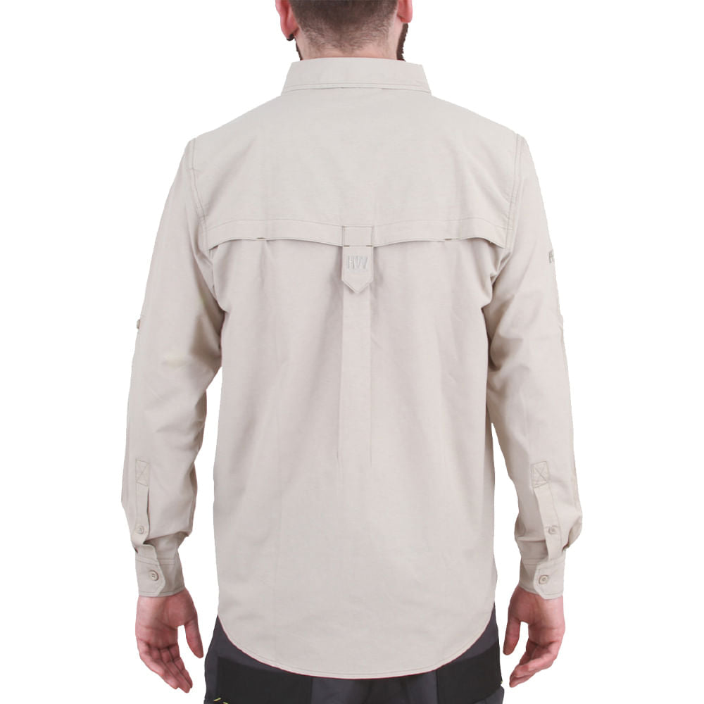 Camisa Hardwork Hw Duck Dry Beige – Apro Seguridad Industrial