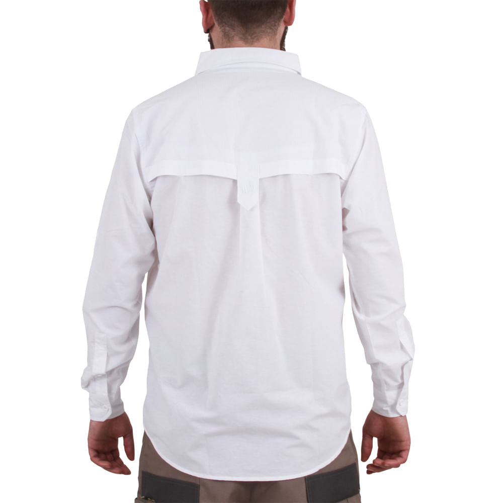 Camisa Hardwork Hw Duck Dry Blanco – Apro Seguridad Industrial