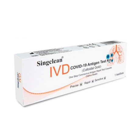 Test antigeno Singclean covid-19 de saliva