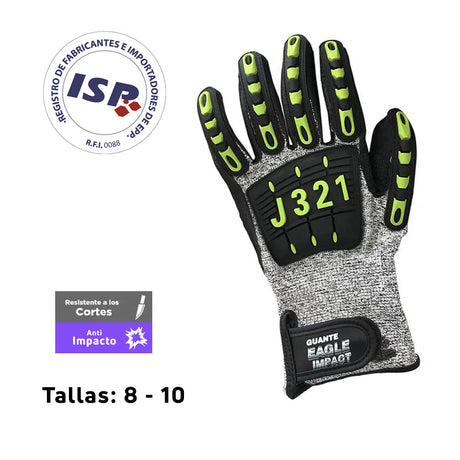 Guante de seguridad  Eagle Impact J321