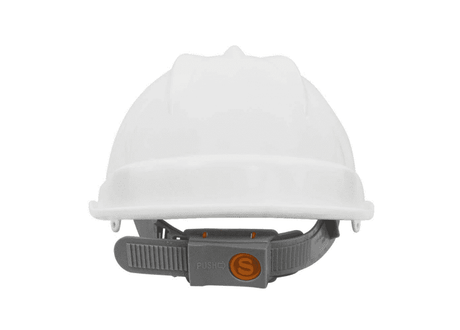 Casco de Seguridad Steelpro Evo III con Arnes Blanco