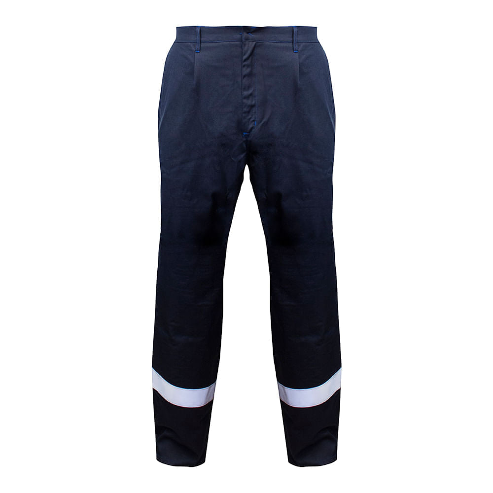 Pantalon de Seguridad Marca Ignifugo Antiestatica Azul Marino