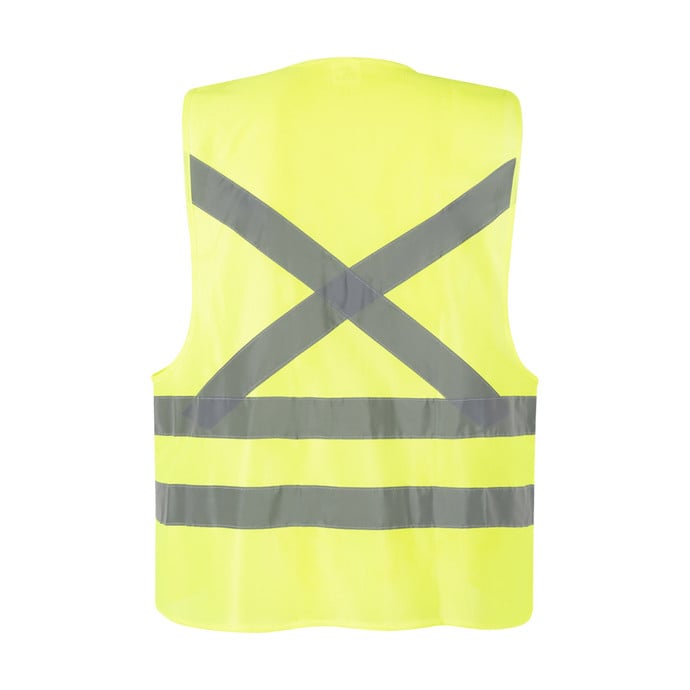 Chaleco Exoset Reflectante Supervisor Amarillo Fluor