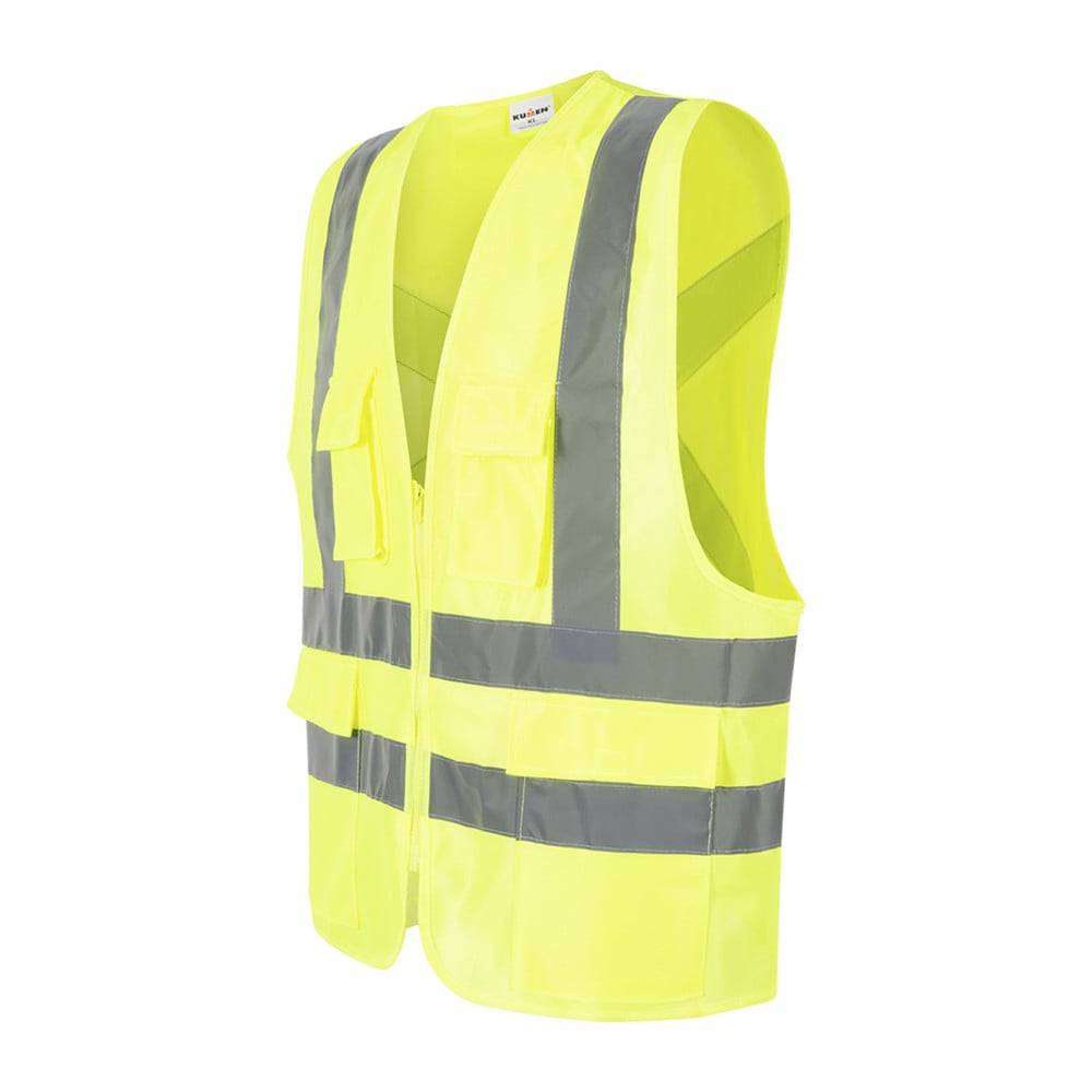 Chaleco Exoset Reflectante Supervisor Amarillo Fluor