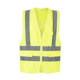 Chaleco Exoset Reflectante Supervisor Amarillo Fluor