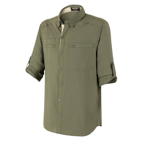 Camisa Exoset Lodge Verde Oliva