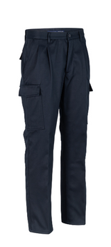 Pantalon Texora Gabardina Cargo Forro Polar Azul