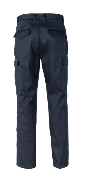 Pantalon Texora Gabardina Cargo Forro Polar Azul