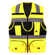 Chaleco Geologo Minero Amarillo