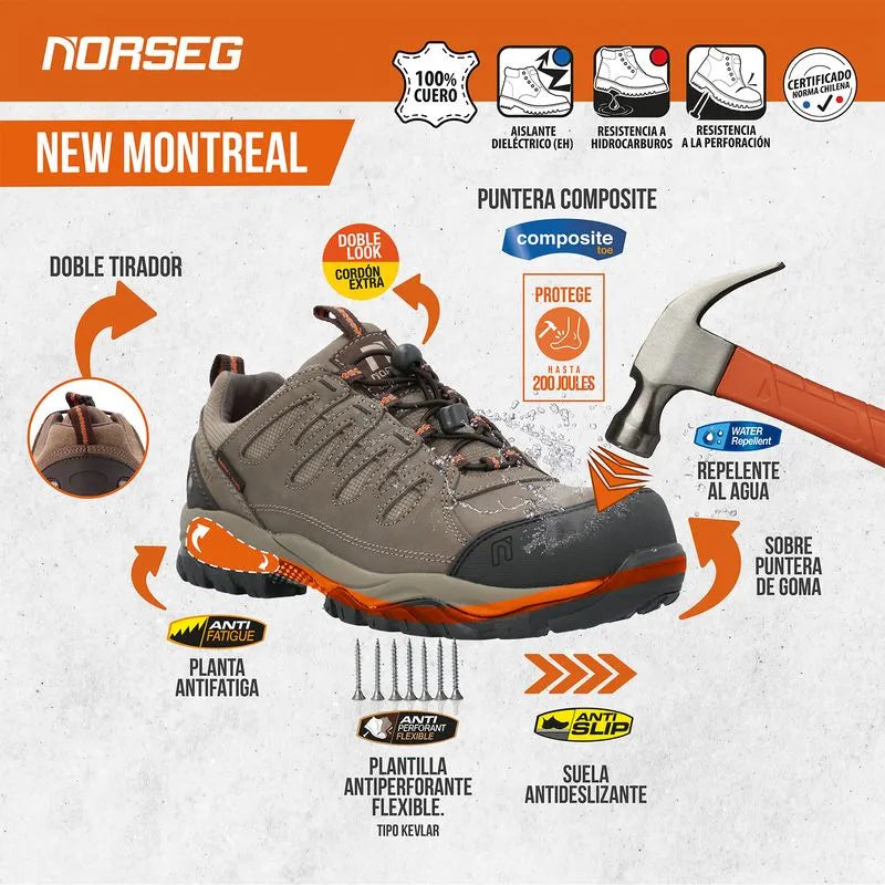 Botin de seguridad Norseg New Montreal