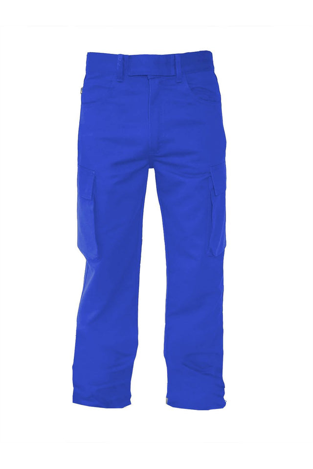 Pantalon Marshall Cargo Tela Ignifuga Azul