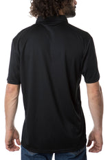 Polera Jayson Dry Fit Manga Corta Negra