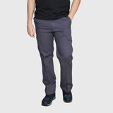 Pantalon Jayson Gabardina Cargo Algodon Gris