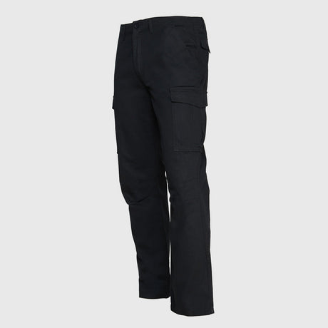 Pantalon Jayson Gabardina Cargo Algodon Negro