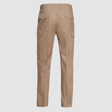 Pantalon Jayson Gabardina Cargo Algodon Beige