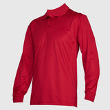 Polera Jayson Dry Fit Manga Larga Rojo