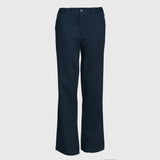 Pantalon Jayson Gabardina 100% Algodon Cargo Mujer Azul