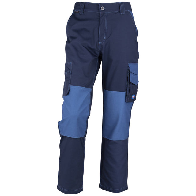 Pantalon Texora Alerce Rodillas Reforzadas 80% Azul